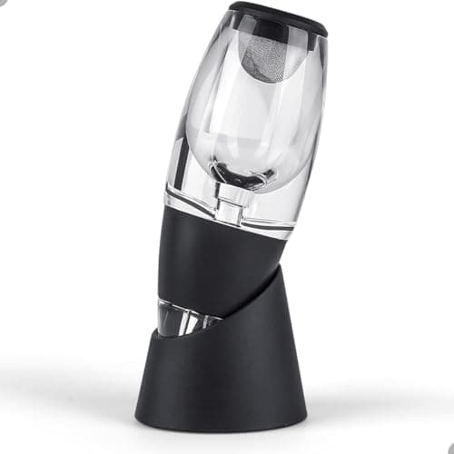 Aerador de Vinho Deluxe Lorben Decantador Decanter Portátil com Filtro Suporte