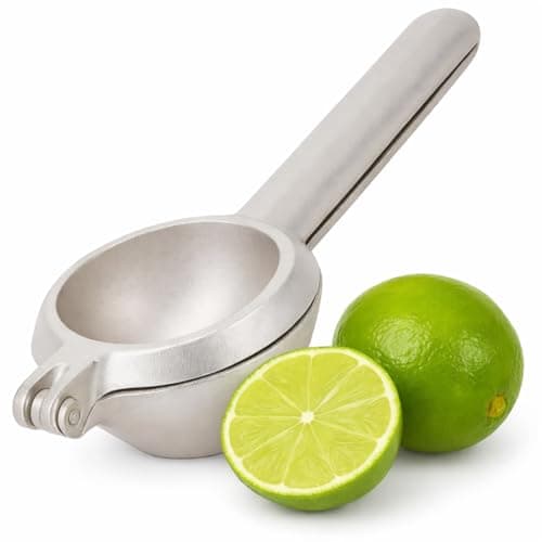 Espremedor De Limão Em Metal Anodizado Anti Ferrugem - Para Uso Doméstico E Profissional