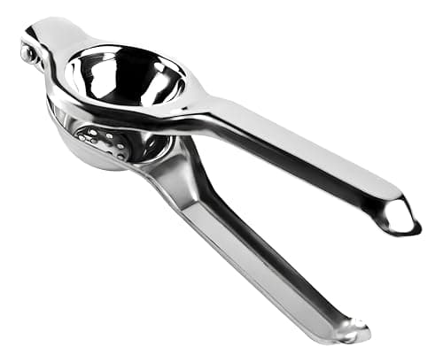 Espremedor de Limão Profissional em Aço Inox Alta Durabilidade, Extração Fácil e Completa de Suco, Resistente e Prático para Uso Diário linha Premium