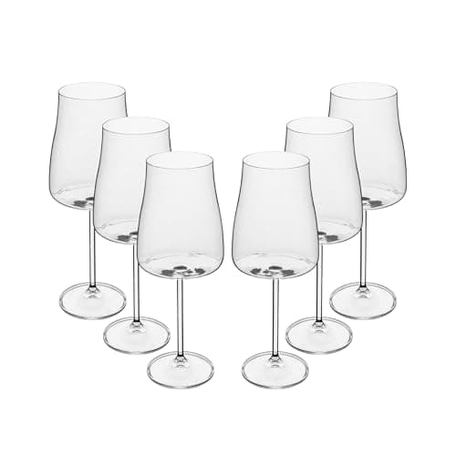 WOLFF - Conjunto 6 Taças de Cristal Ecológico Alex 600ml para Vinho