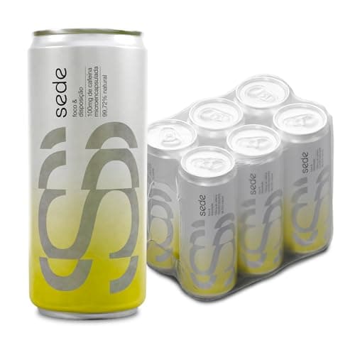Sede Energético Natural Cafeína Microencapsulada, Foco & Disposição - 310ml (6 latas)