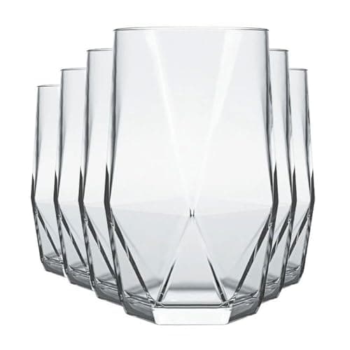 Jogo Copos Long Drink, Topázio, 6 Peças, 360ml, Incolor, Nadir