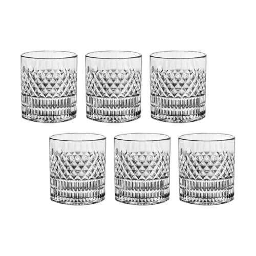 Copo Baixo de Cristal Para Whisky 310 ml Esplanada - 6 Peças