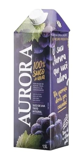 Suco de Uva Integral Aurora tto 1,5l tp
