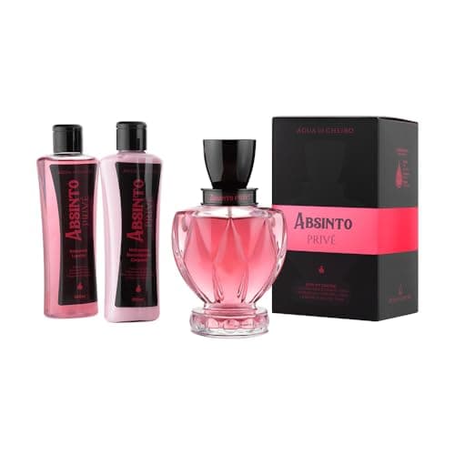 Kit Absinto Privê (Deo Colônia + Hid. Corporal + Sab. Líquido) - Água de Cheiro