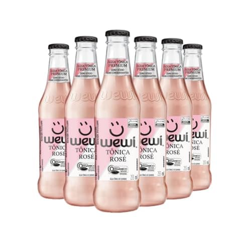Água Tônica Rosé 255ml pacote com 6 unidades