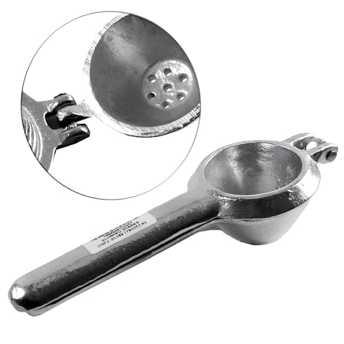 Espremedor de Limão 17cm, Metal, Alta Resistência