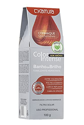Tonalizante Hidratante Banho de Brilho Conhaque, C.Kamura, Conhaque, 100 ml