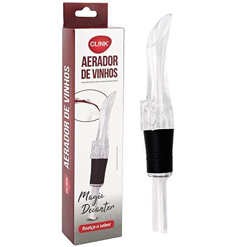 Decantador Instantâneo De Vinho Bico Dosador Aerador Garrafa