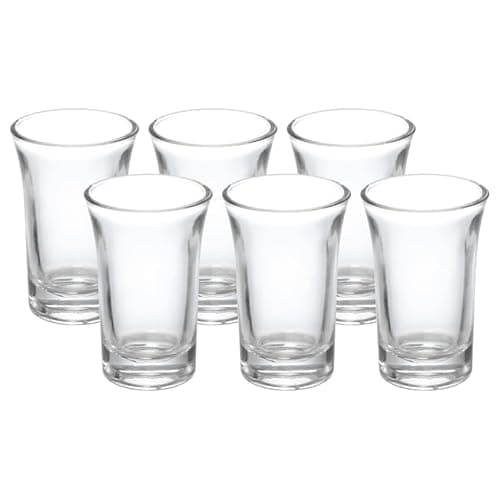 Haüskraft -Copo dose de vidro Shot 45ml 6 peças