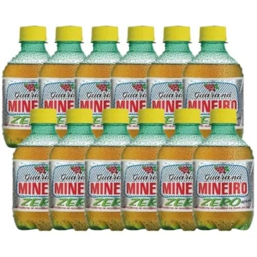 Refrigerante Guaraná Mineiro – Sabor Único e Refrescante (Guaraná Mineiro Zero 250ml - 12 Unidades)