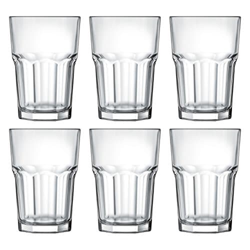Jogo Copos Long Drink, Bristol, 6 Peças, 410ml, Incolor, Nadir