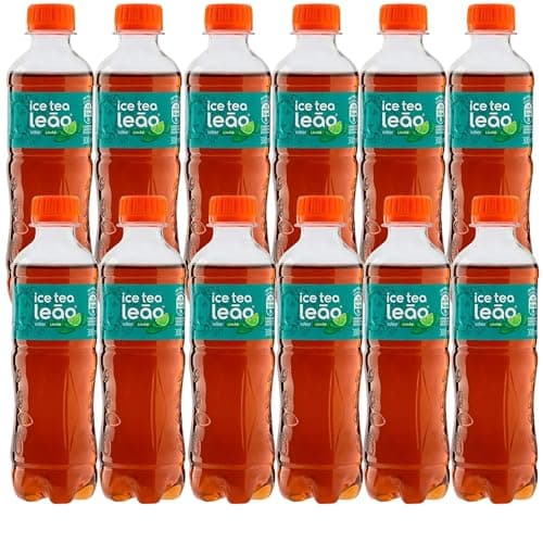 Ice Tea Limão Leão 300ml Caixa com 12 – Chá Gelado Pronto, Refrescante e Leve