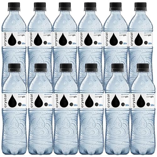 Água com Gás 500ml | Kit com 12 Unidades – Natural, Refrescante e Leve