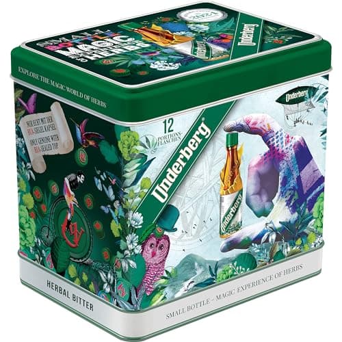 Bitter Aperitivo Underberg Gift com 12 unidades de 20ml