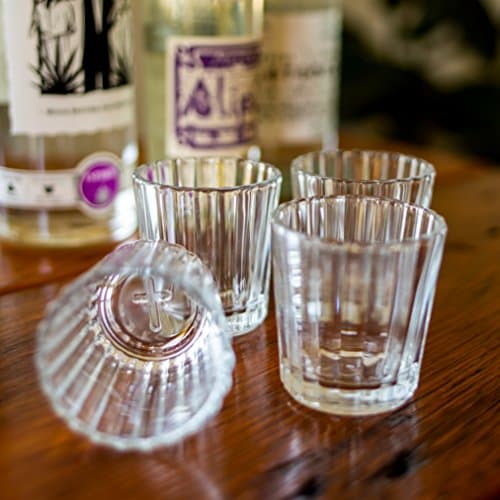 Óculos Mezcal | O vidro original e tradicional para Mezcal ou Tequila | Conjunto de 4