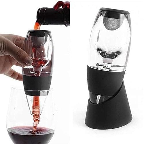 Aerador Decantador Magic Luxo Vinho Torre Suporte Decanter
