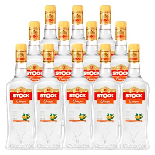 Stock Licor Fino de Laranja Curaçau Triple Sec 720ml 12un